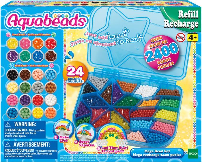 EPOCH Traumwiesen Aquabeads 31502 Maxi Nachfüllbox 31502