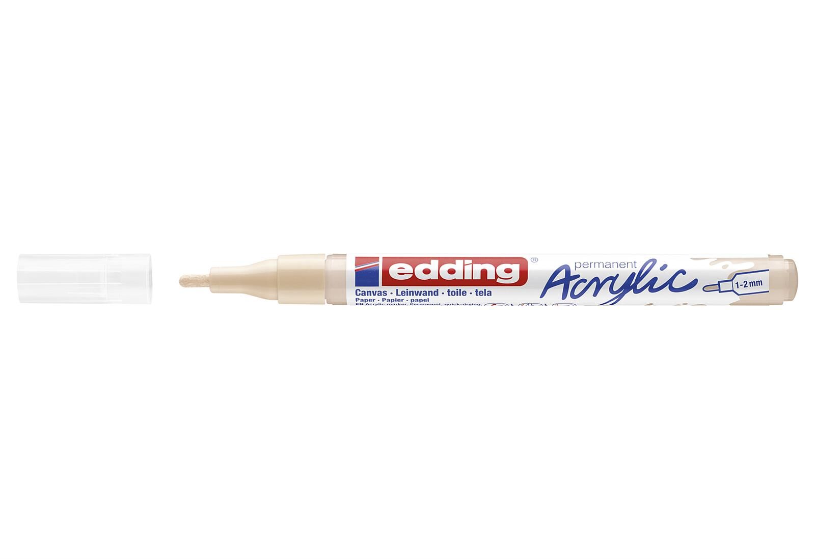EDDING Acrylic Marker 5300 dünn warmbeige
