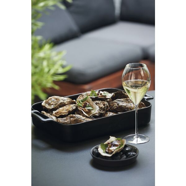 REVOL Belle Cuisine Servierform eckig, mit Griffen, Länge: 240 mm