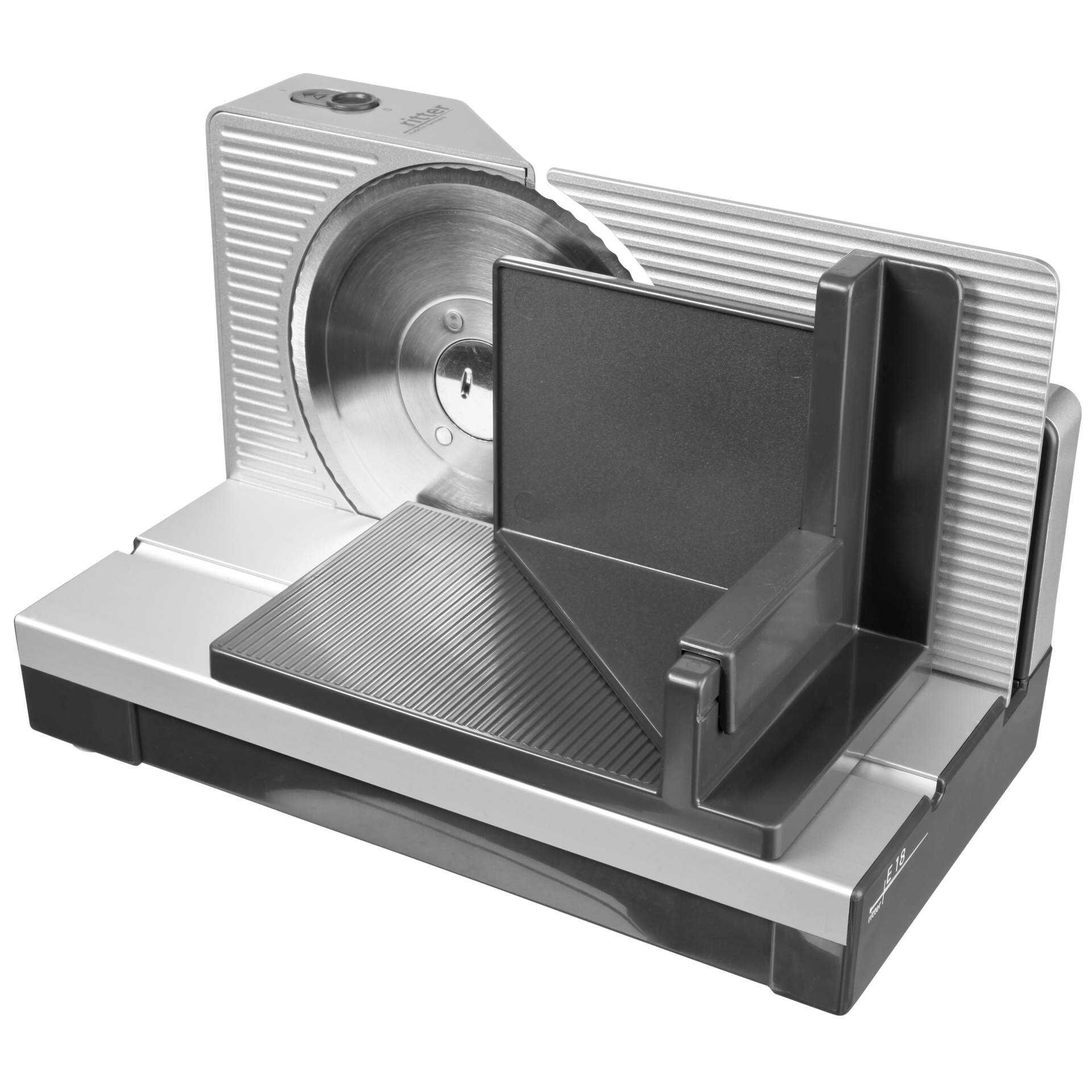 ritter E 18 - Schneidemaschine - 130 W - Silver Metallic