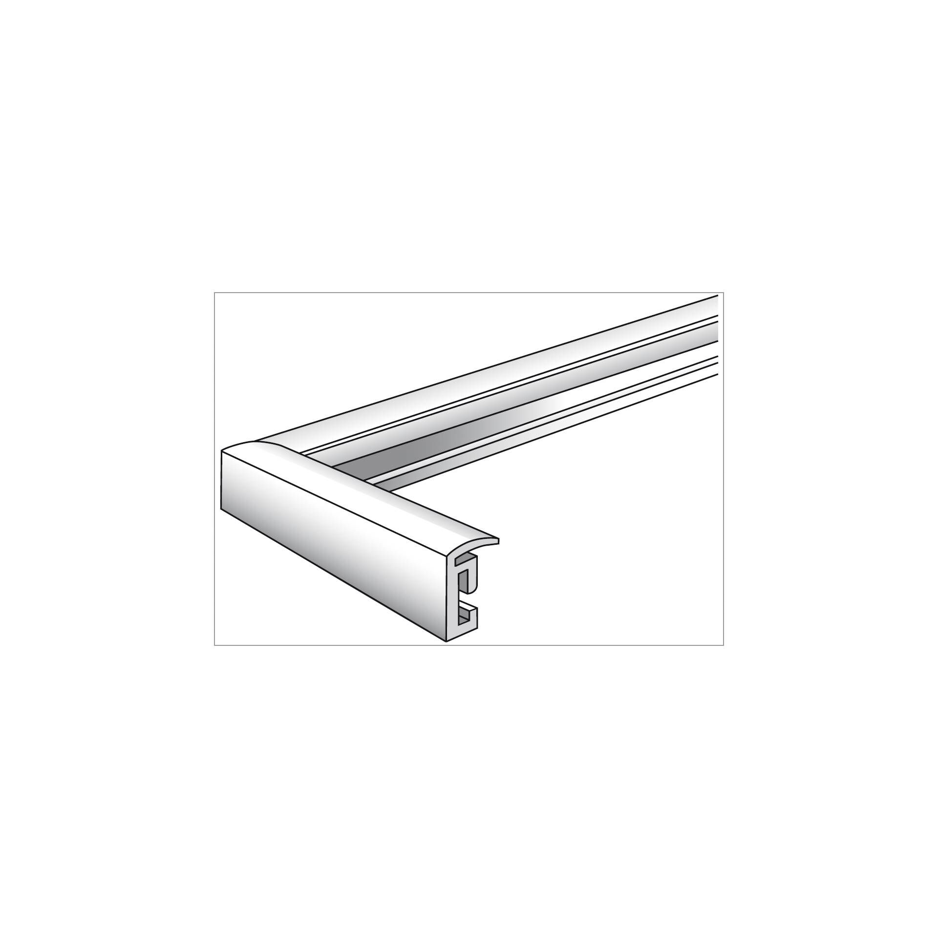 Walther New Lifestyle      20x30 Kunststoff stahl          KV030D