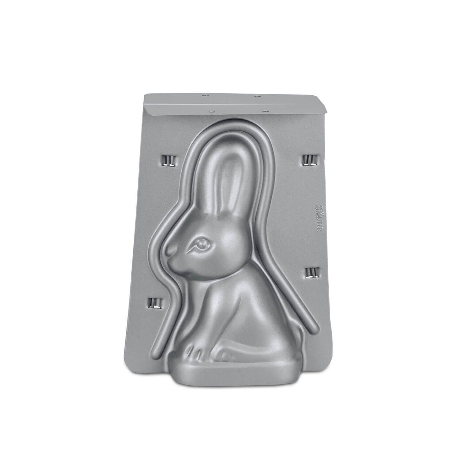 Städter Osterhäschen 14 x 18 x 6,5 cm Silber 3D-Backform