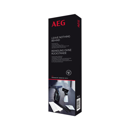 AEG ABPK01 Zubehörset für Fensterreiniger WX7 - 2 Wischbezüge, 2 Abziehlippen, Reinigungsmittel