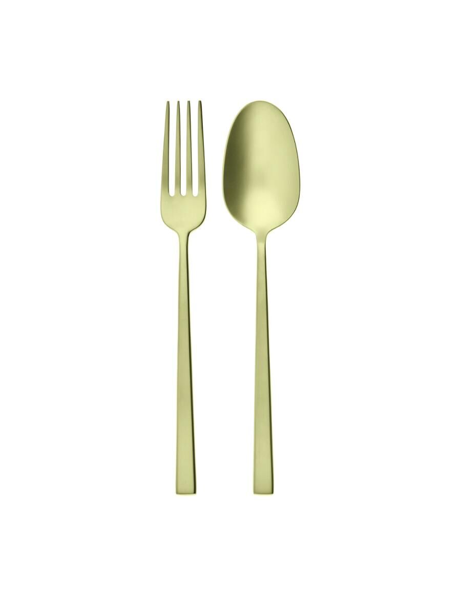 Sambonet Besteck Rock Antique Champagne Servierbesteck 2 tlg.