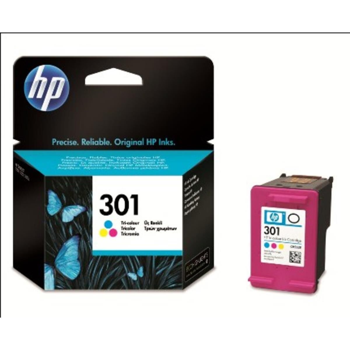 HP, Druckerpatrone 301, color
