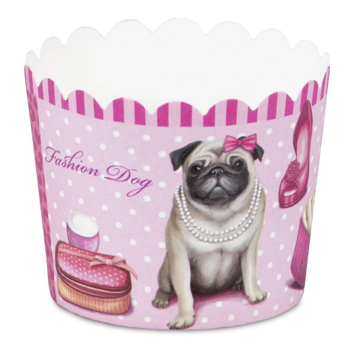 Städter Cupcake Backformen 12 Sück. Mini Fashion Dog