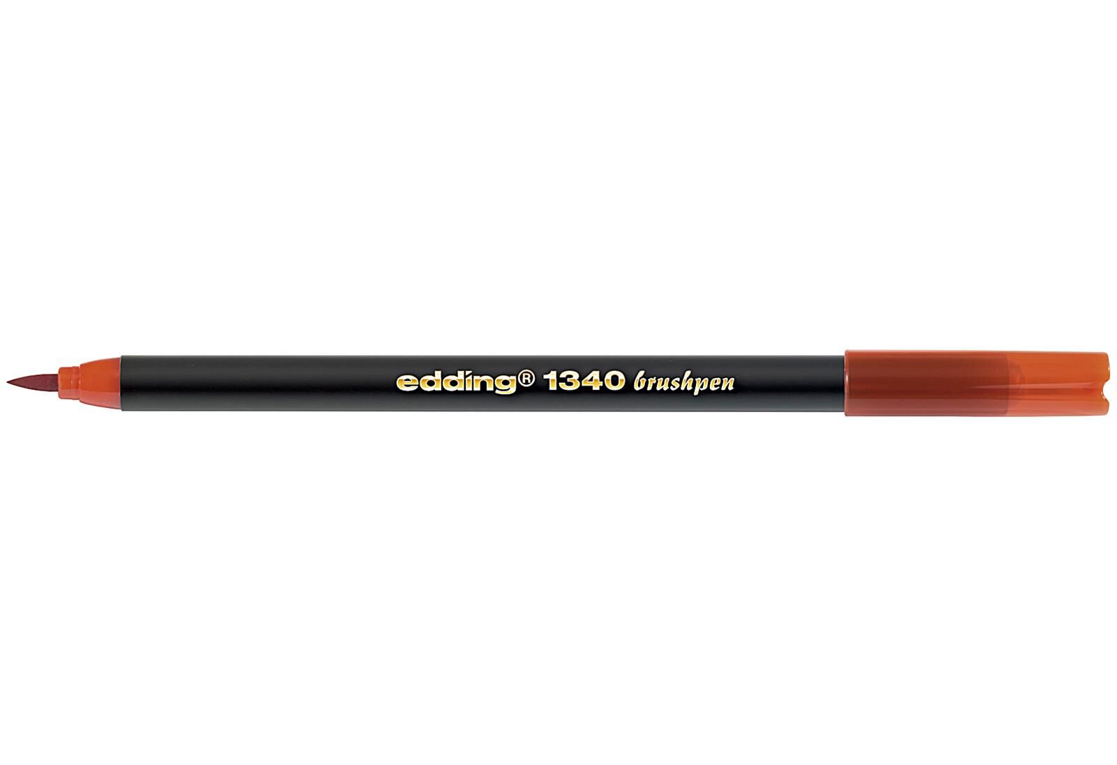 EDDING Fasermaler 1340 Brushpen rot
