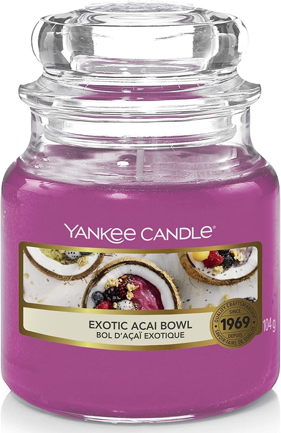 Yankee Candle  EXOTIC ACAI BOWL CLASSIC SMALL JAR 104G THE LAST PARADISE