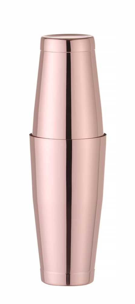 BarUp Tin-on-Tin Boston Shaker, 0,8L, Kupfer, ⌀90mm