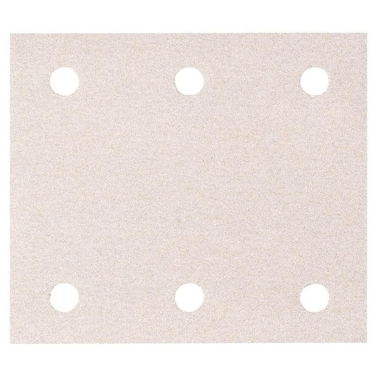 Makita Schleifpapier 114 x 102 mm, K120, 50 Stk. 114 x 102 mm • K120 • 50 Stk. • 6 Loch • Lacke / Farben