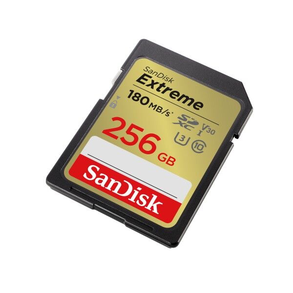 SanDisk Extreme SDXC       256GB UHS-I C10 U3 V30