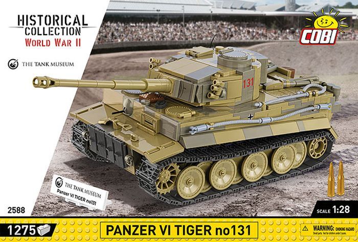 Cobi COBI 2588 Panzer VI Tiger I no 131 The Tank Museum 2588