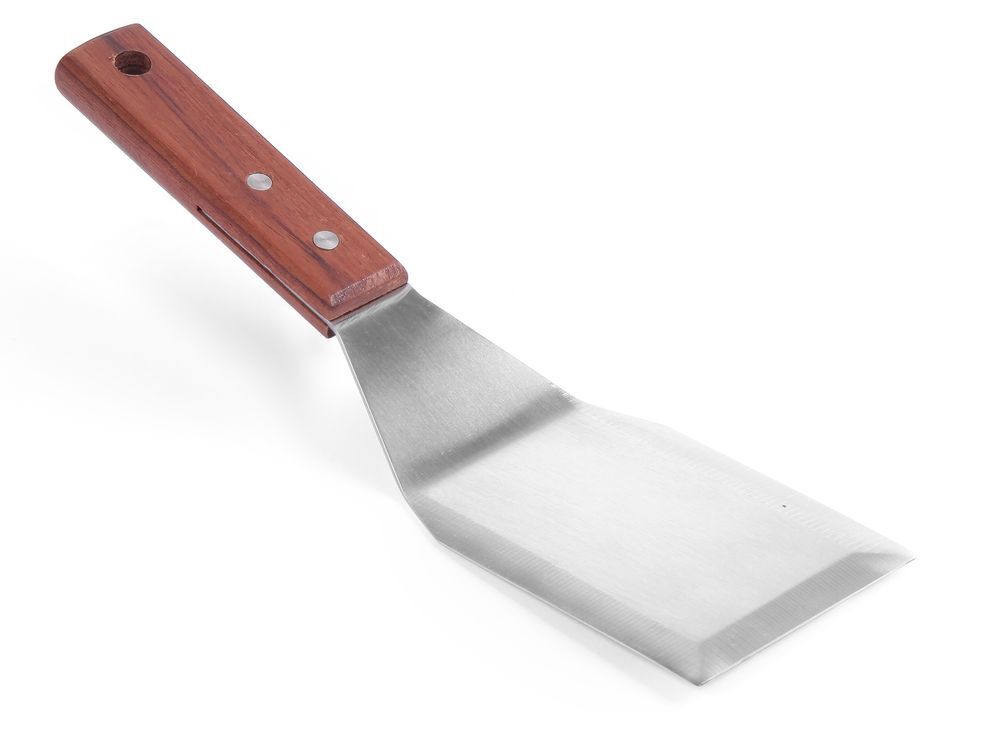 HENDI Hamburger-Wender, Holz dunkel, 305x110mm