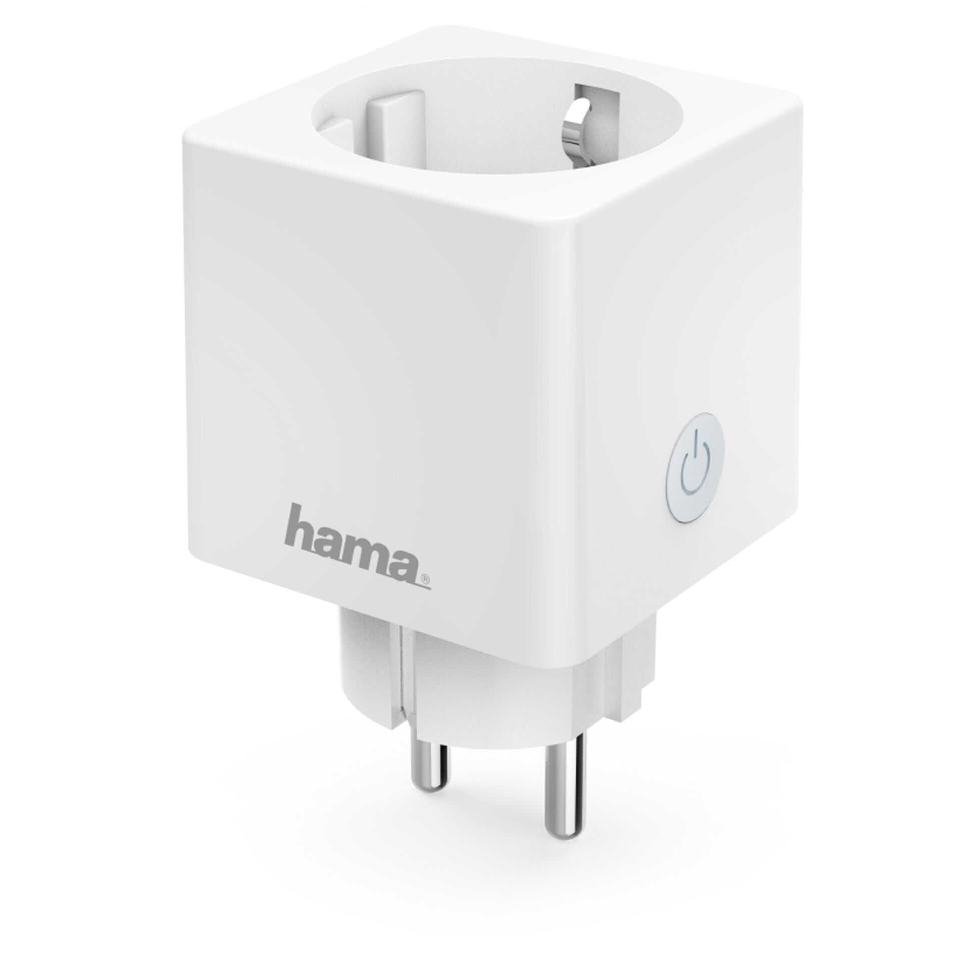 Hama "Mini" - Intelligente Steckdose - kabellos - Wi-Fi - 2.4 Ghz - weiß