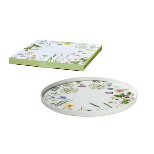 Gilde Porzell Tortenplatte Wild Flowers 1,90cm