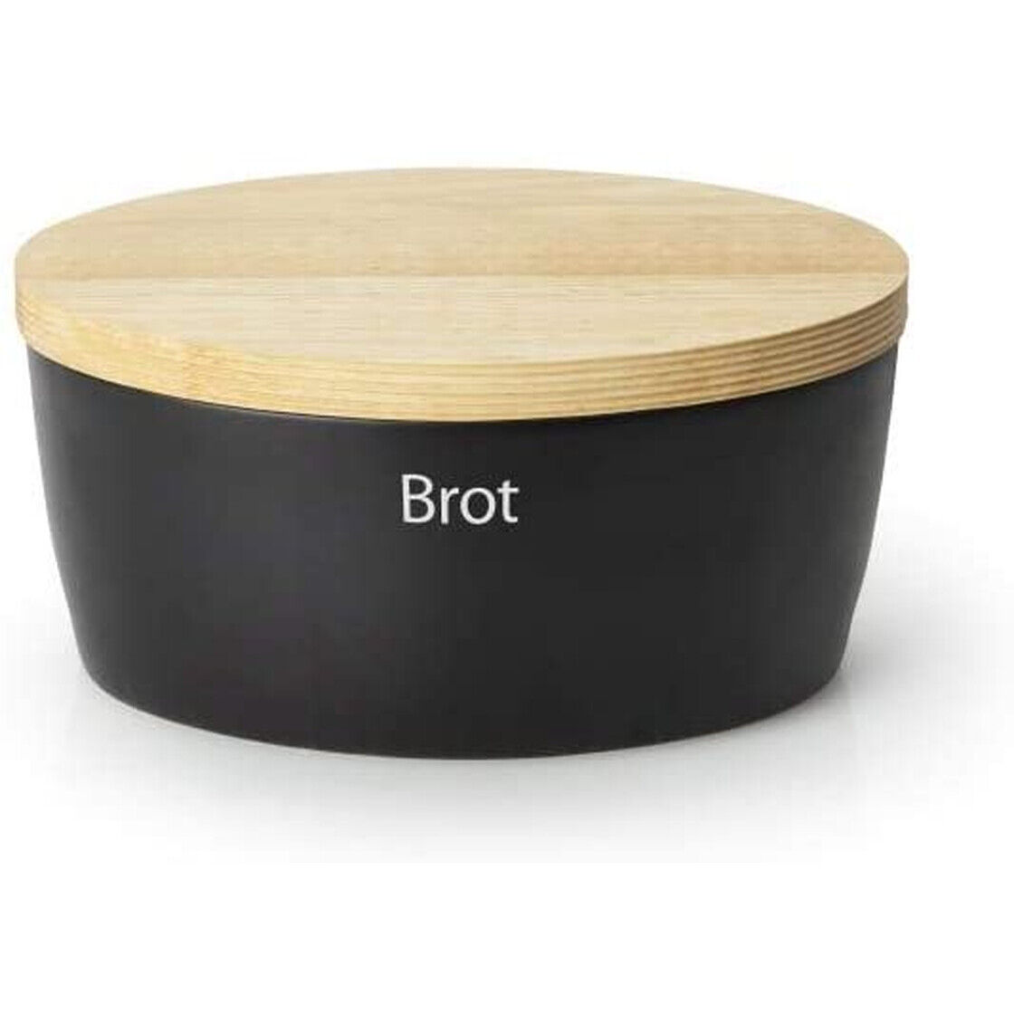 Continenta Brottopf Keramik oval schwarz 3731