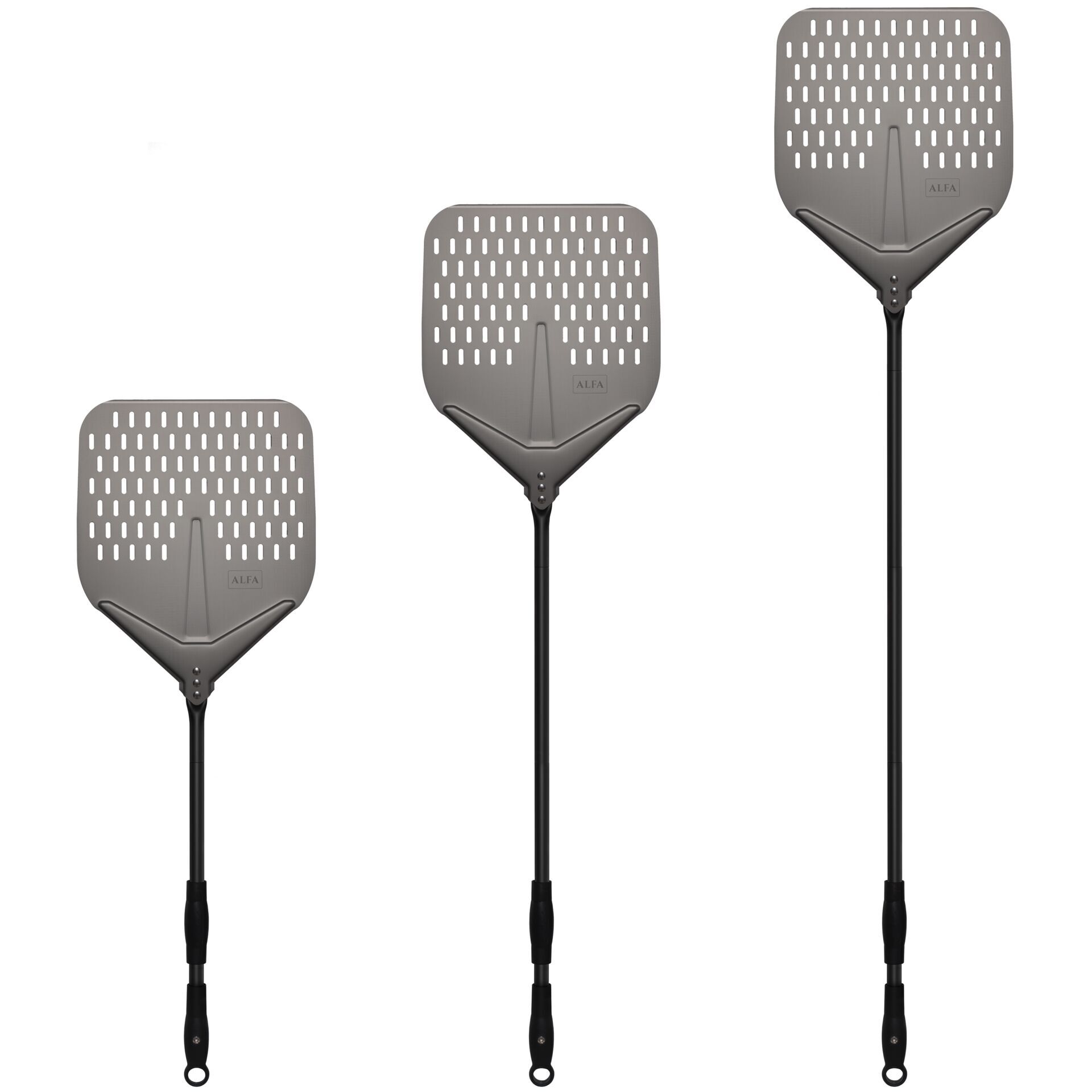 Alfa Forni Pizza Schaufel Metall Medium