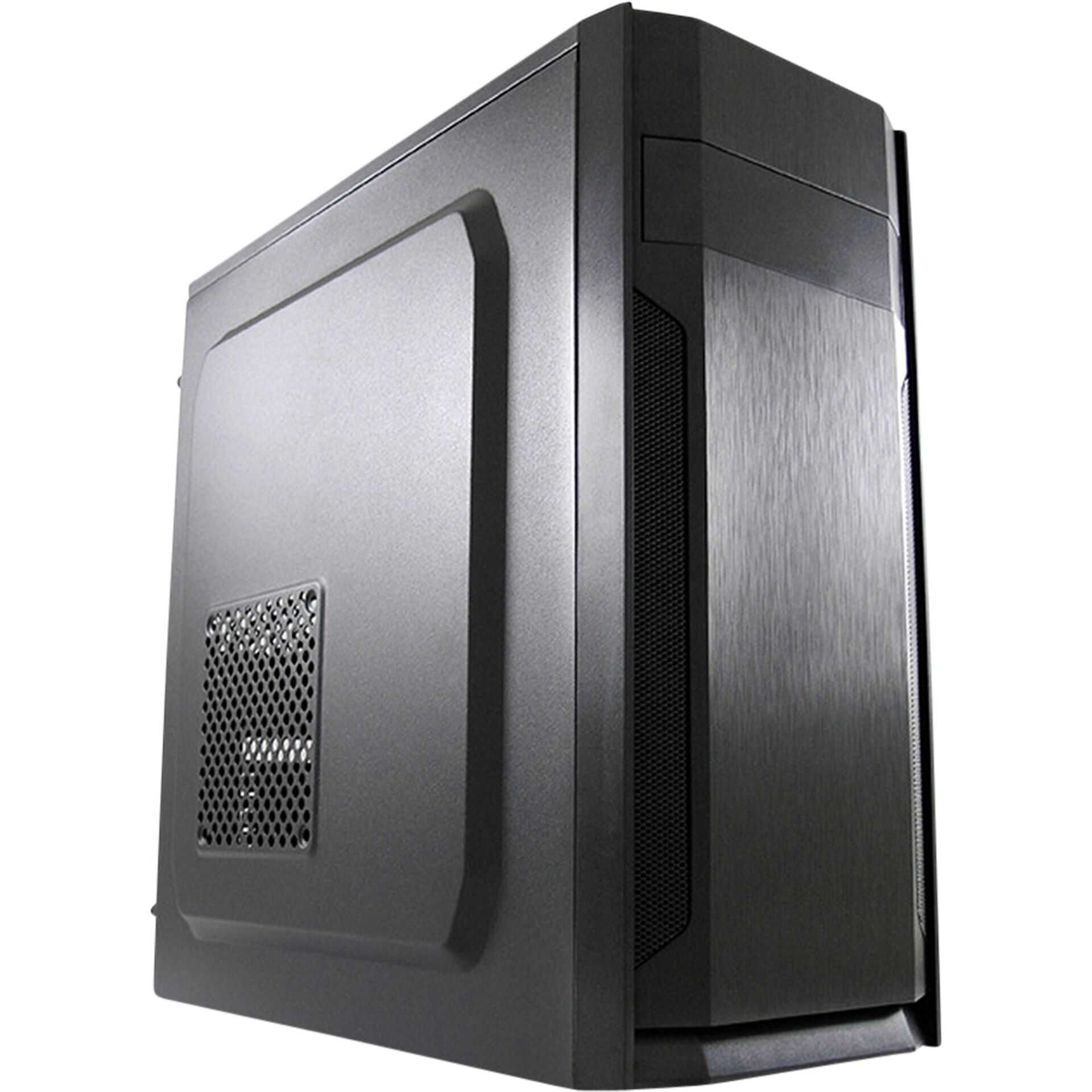 LC Power 7036B - Tower - ATX - ohne Netzteil - Schwarz - USB/Audio