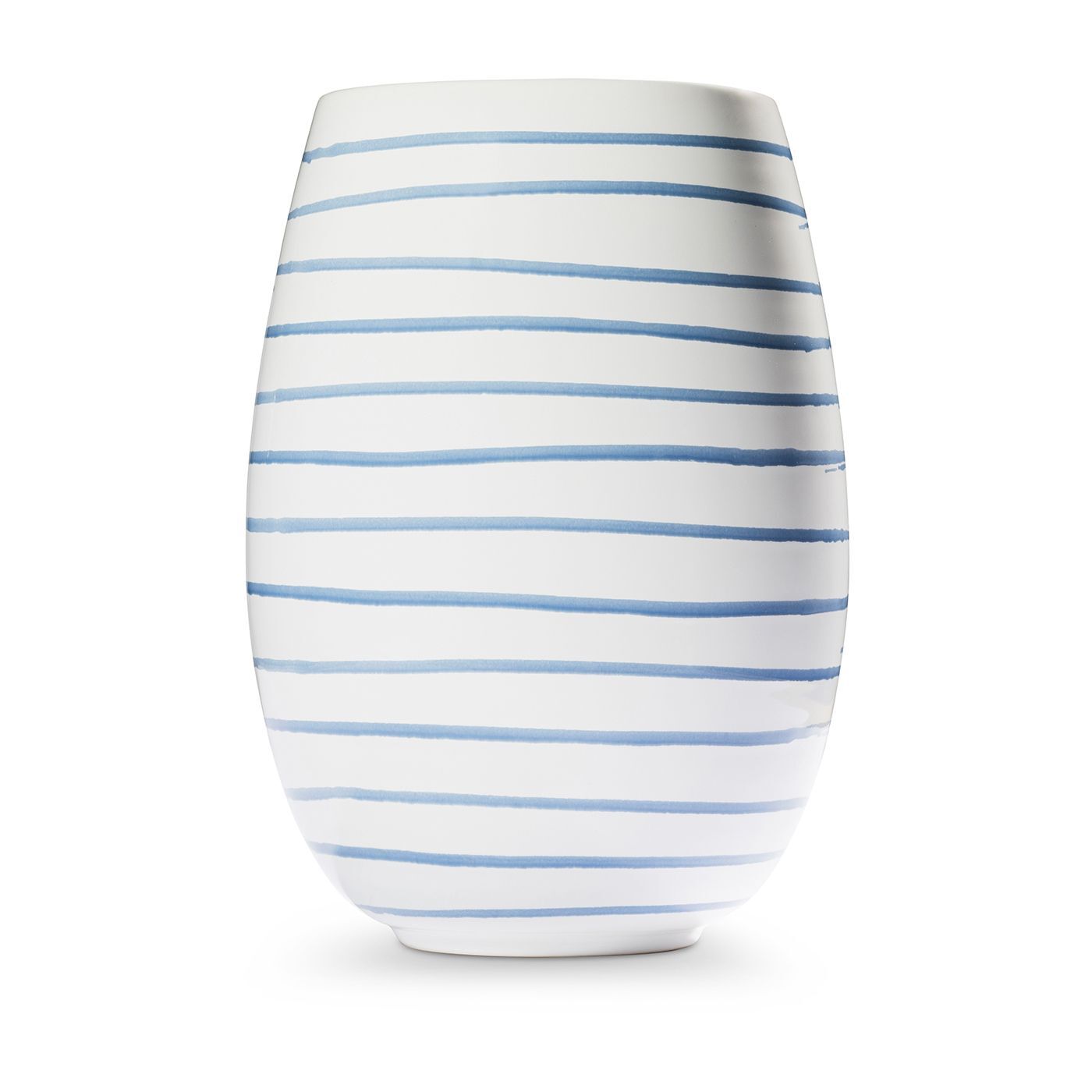 Gmundner Keramik Blaugeflammt, Vase (H: 21cm)