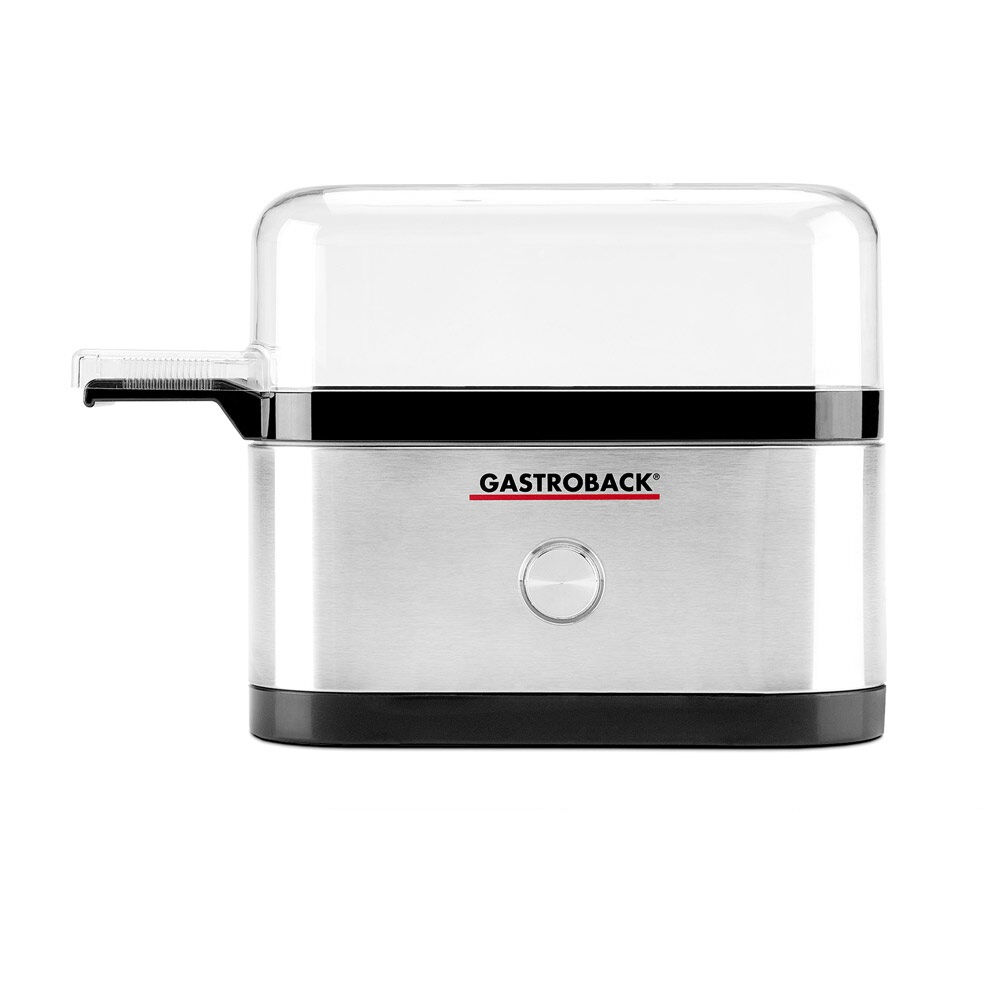 GASTROBACK 42800 Eierkocher für 1-3 Eier 280 Watt Edelstahl