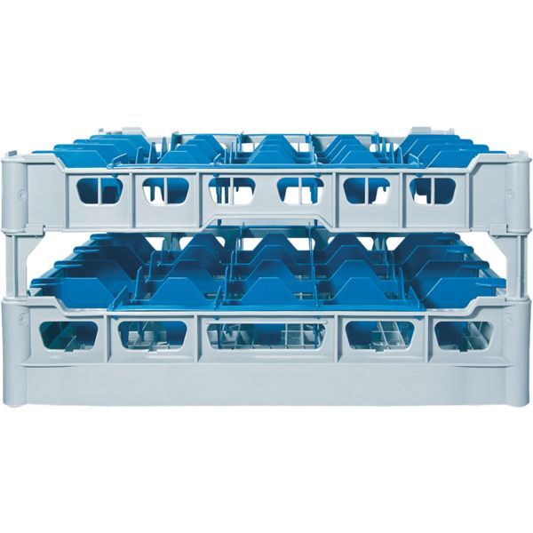 FRIES Clixrack Gläserkorb Fachgröße 90 x 90 mm, für 25 Gläser, Höhe: 200 mm