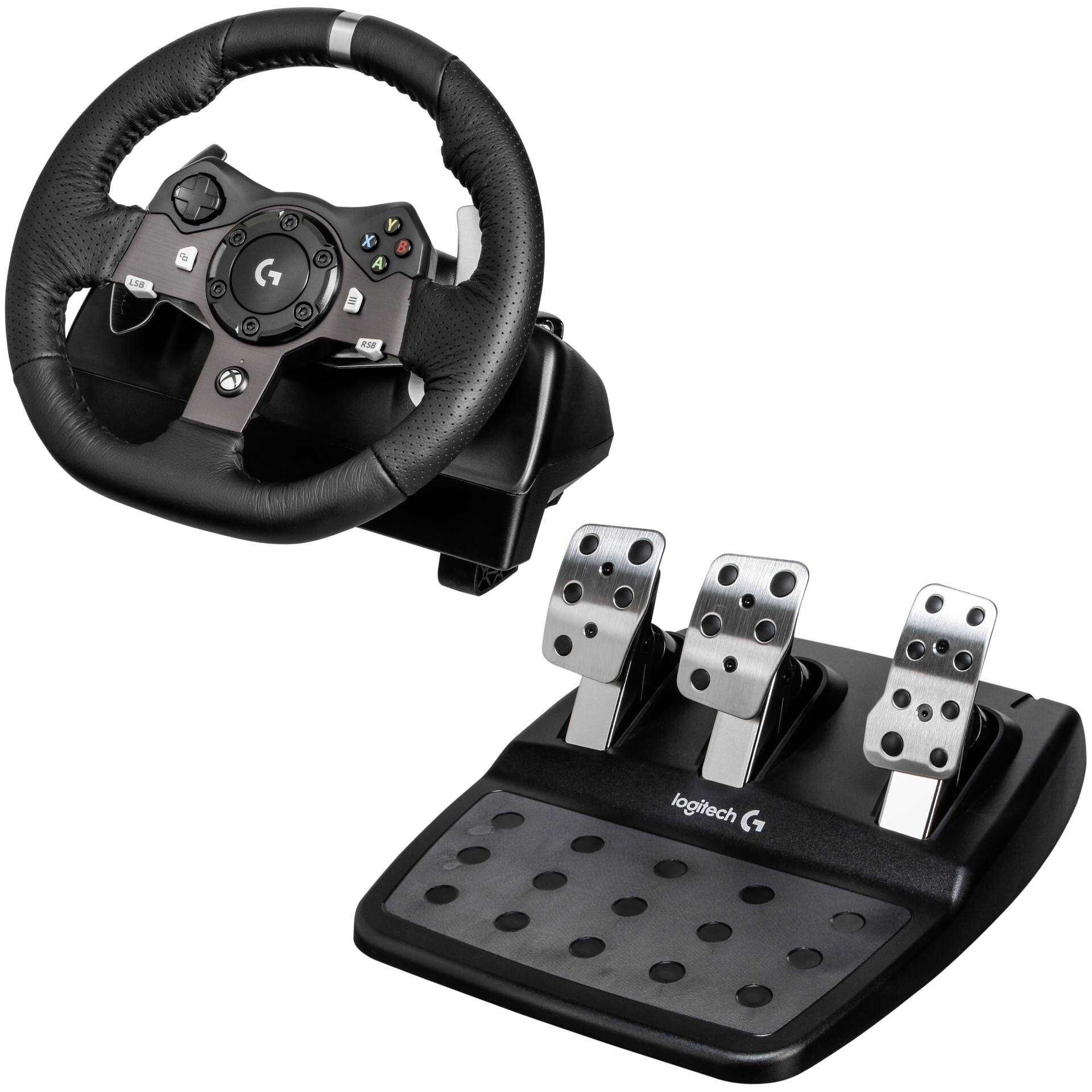 Logitech G920 Driving Force - Lenkrad- und Pedale-Set - kabelgebunden - für Microsoft Xbox One