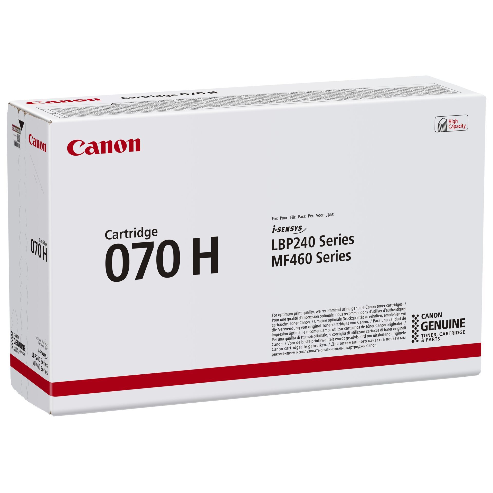Canon Toner Cartridge 070 H schwarz