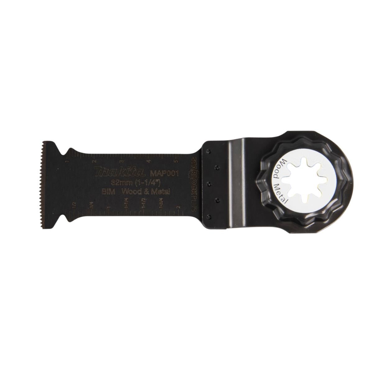 Makita Eintauchsägeblatt, 32 mm Starlock Plus • 20 TPI • BiM • MAP001 • Holz / Metall