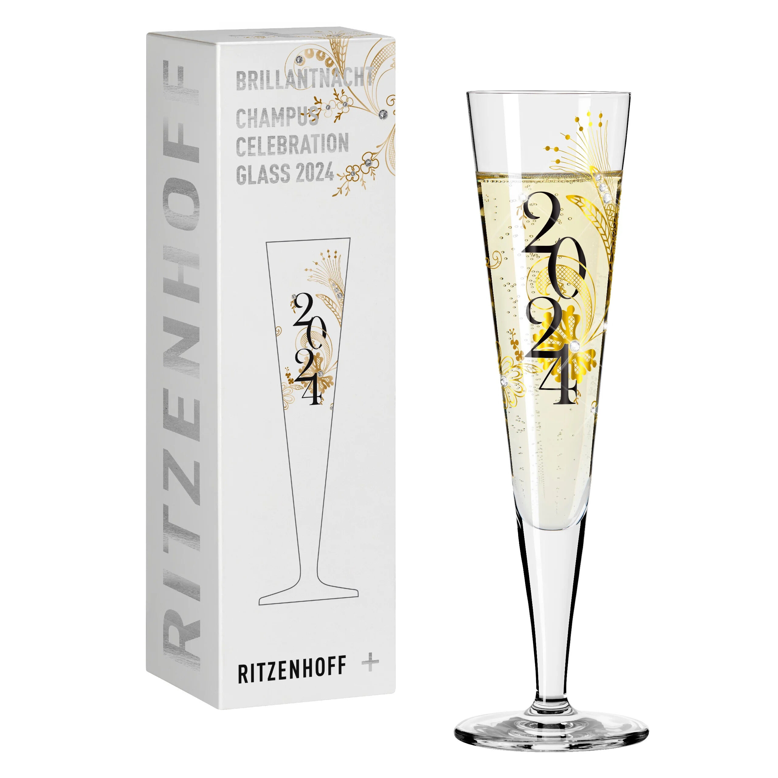 Ritzenhoff Champagnerglas 200 ml Serie Brillantnacht 2024