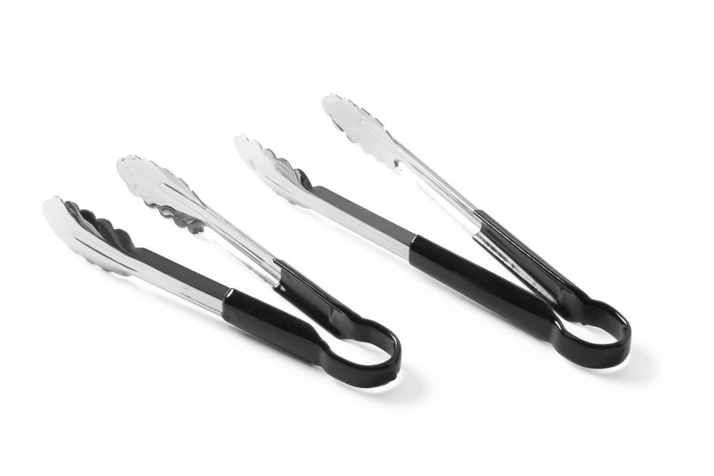 HENDI Servierzange, Schwarz, (L)250mm