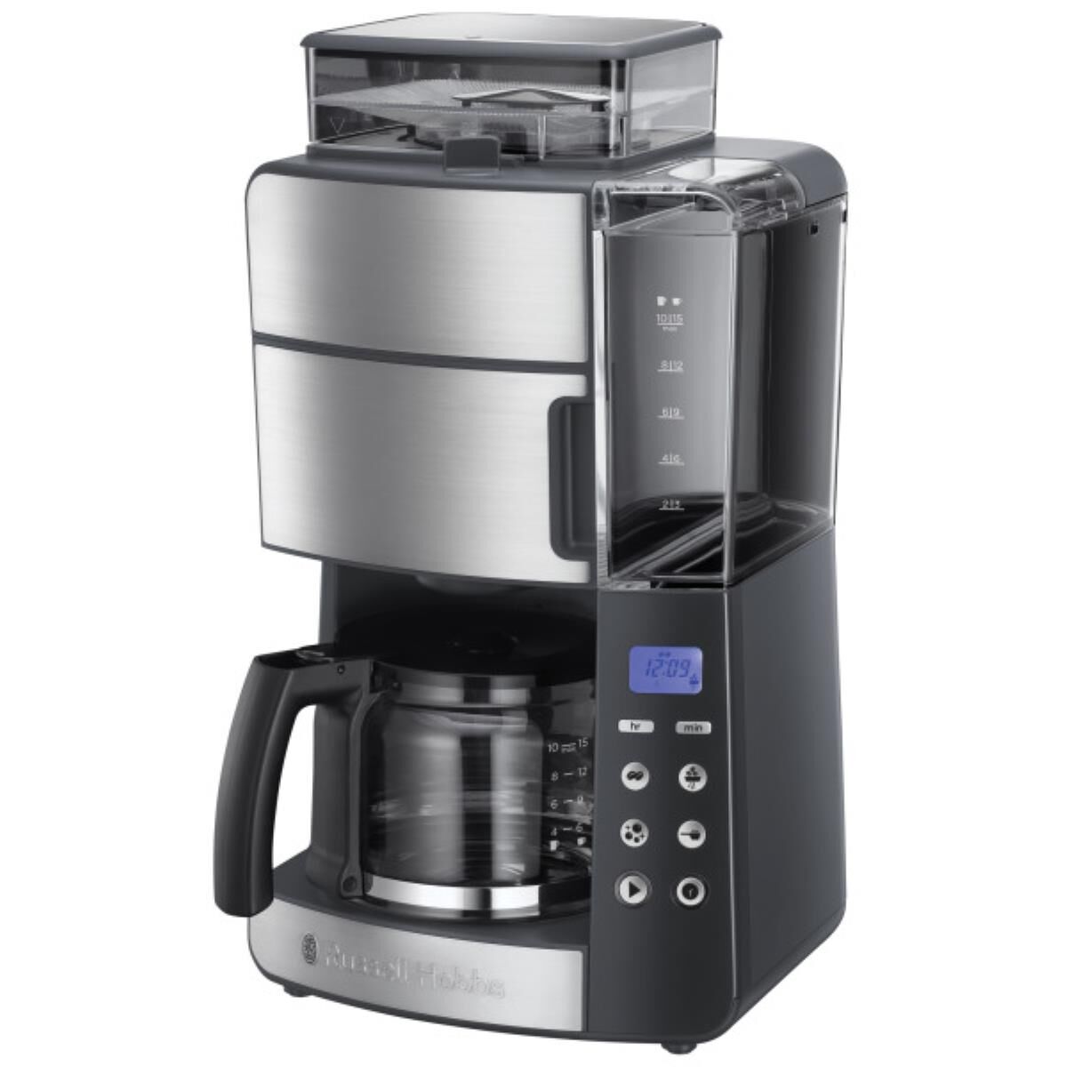 Russle Hobbs Filterkaffeemaschine 25610-56 Grind & Brew Glass