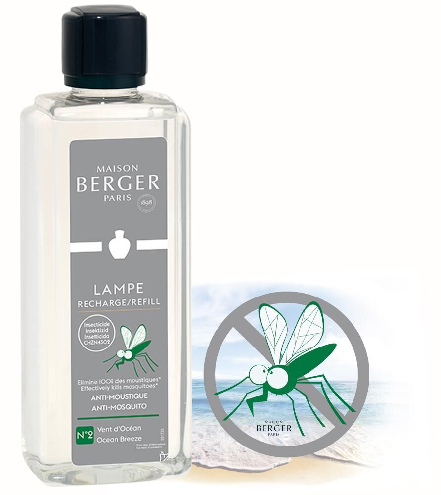 Lampe Berger Duft Anti Moustique (Ocean) 500 ml