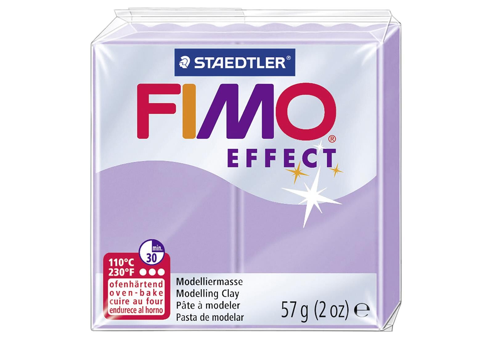 STAEDTLER Modelliermasse Fimo effect flieder