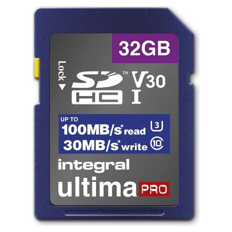 Integral SDHC Karte 32GB U3 V30