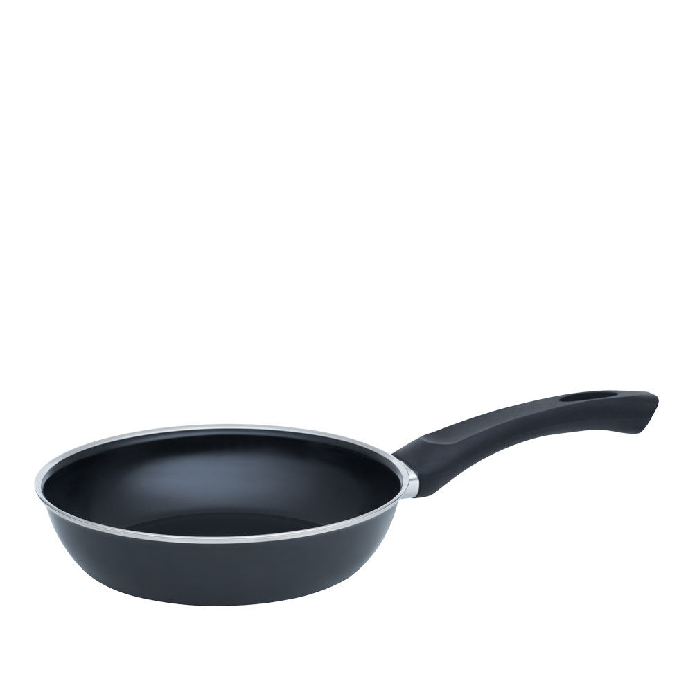 Riess Gourmetpfanne Ø20cm Schwarz Emaille