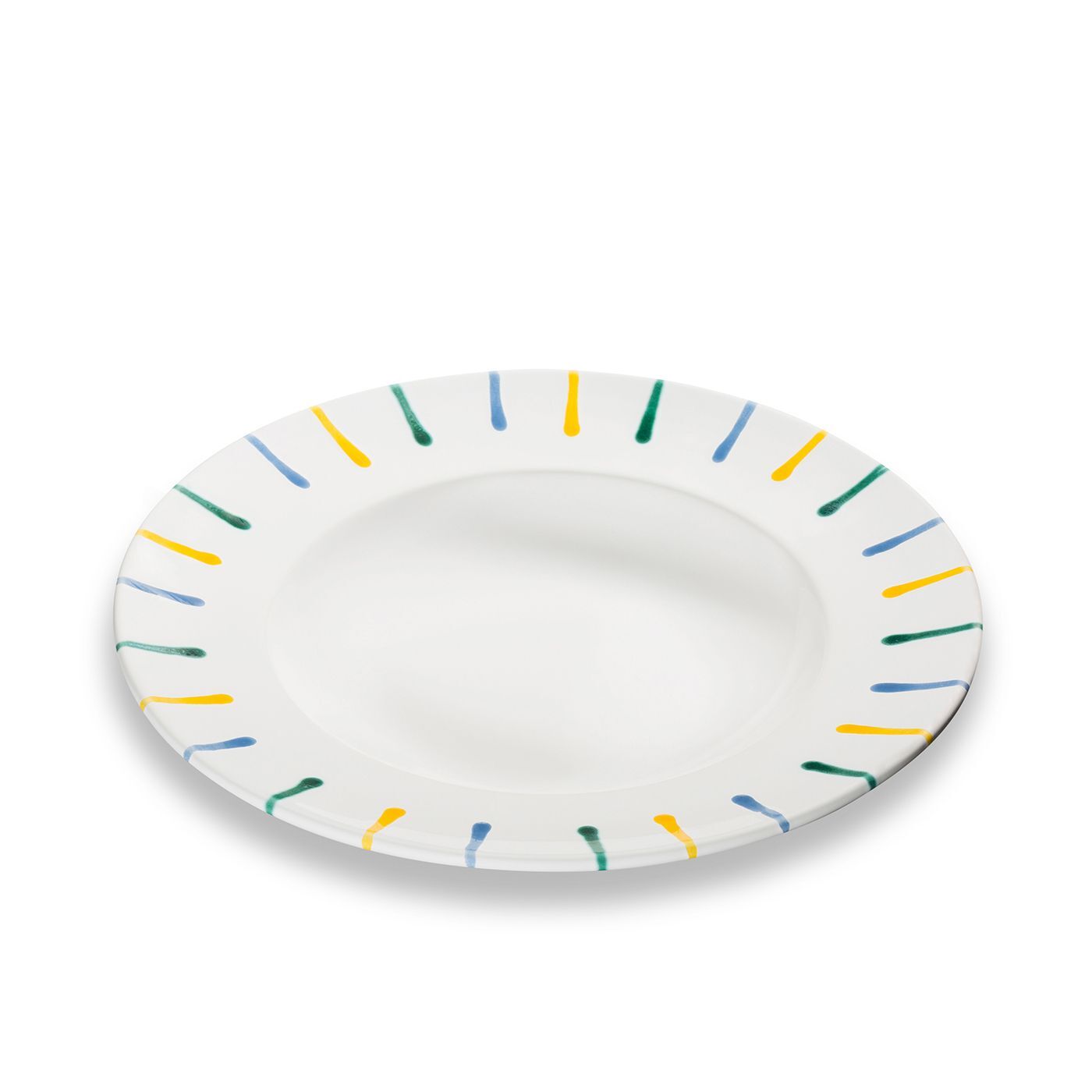 Gmundner Keramik Buntgeflammt, Pastateller Gourmet (Ø 29cm)