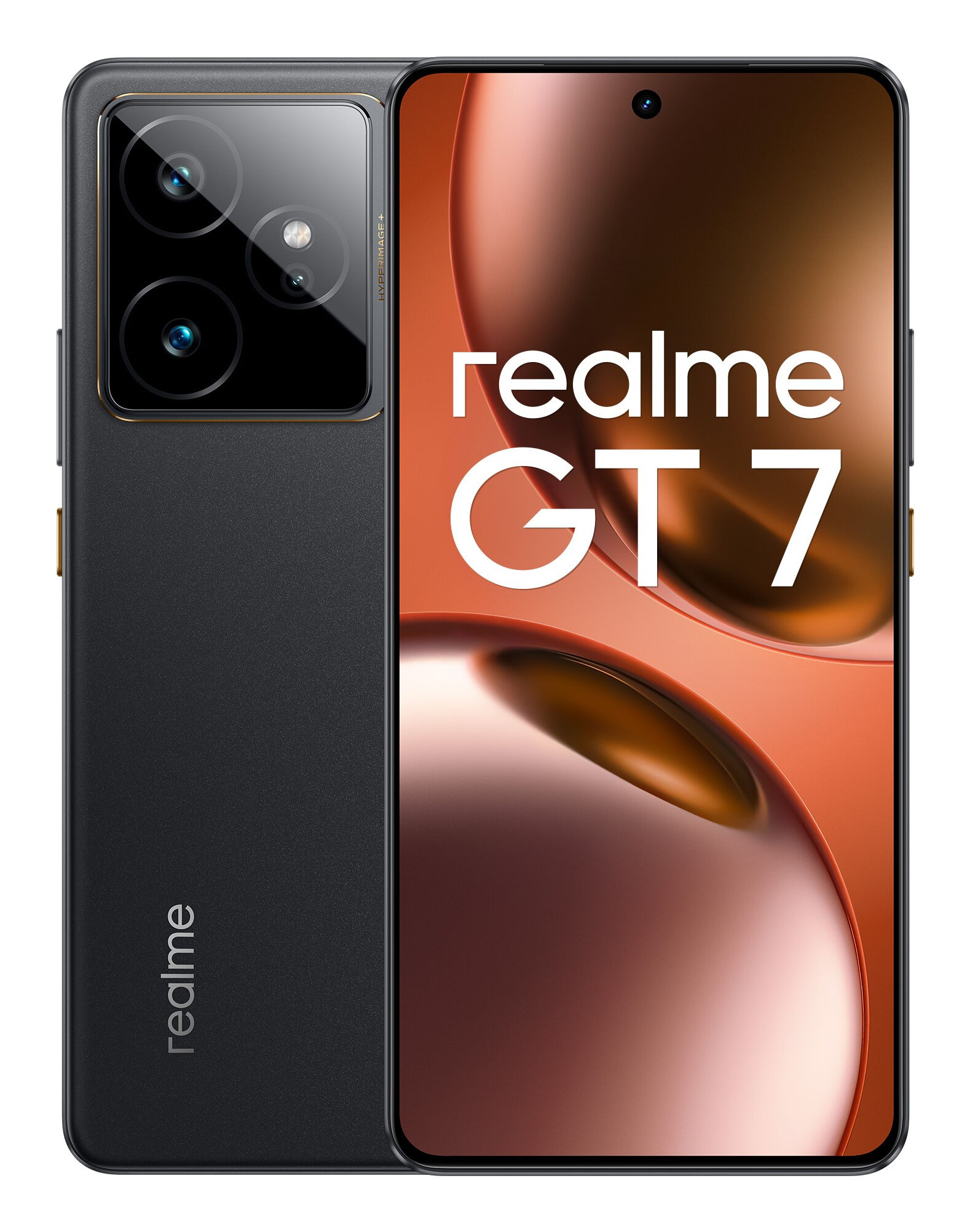 Realme GT 7, 17,2 cm (6.78"), 12 GB, 256 GB, 50 MP, Android 15, Schwarz