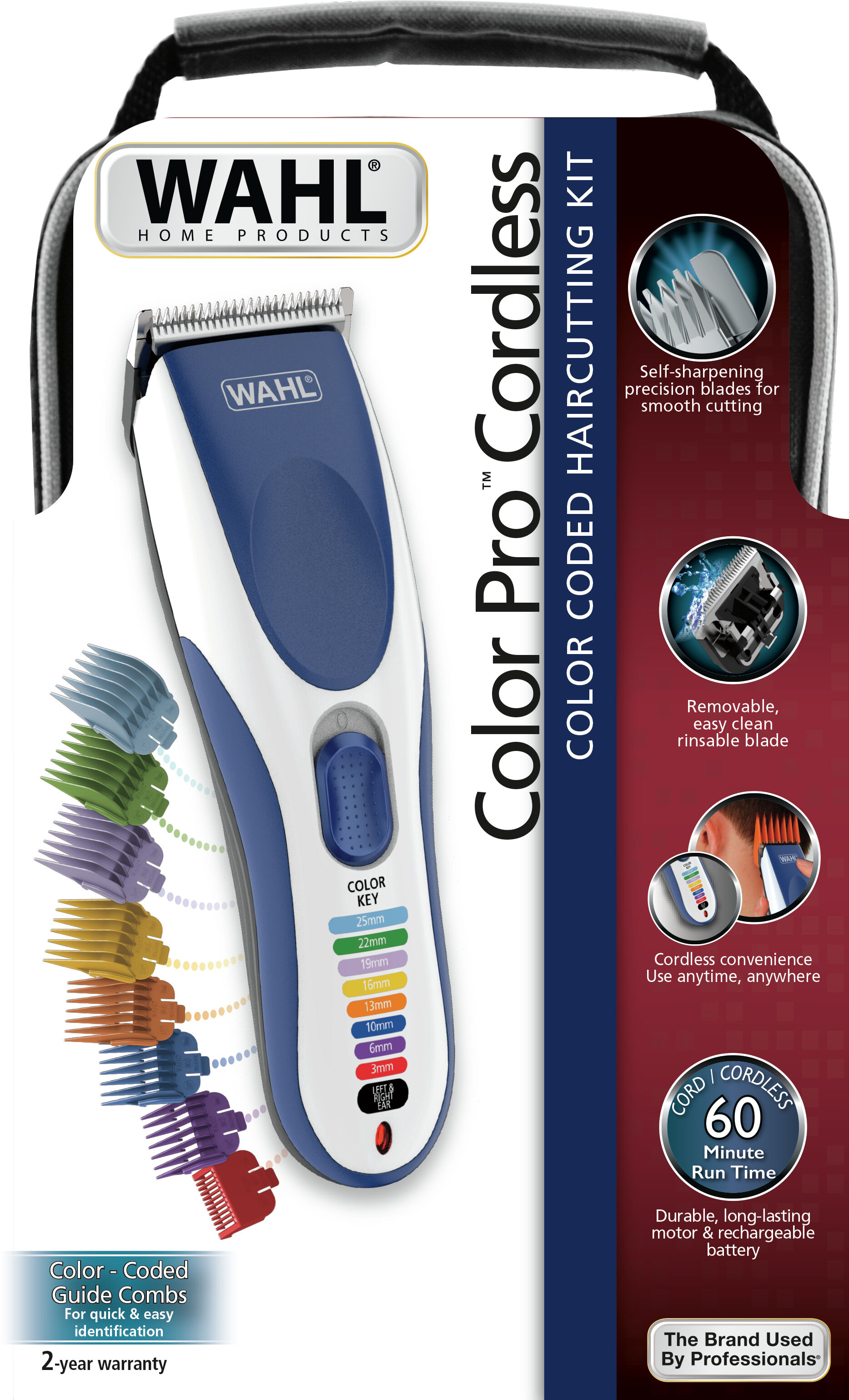 Wahl Color Pro Cordless Haarschneider (9649-016)