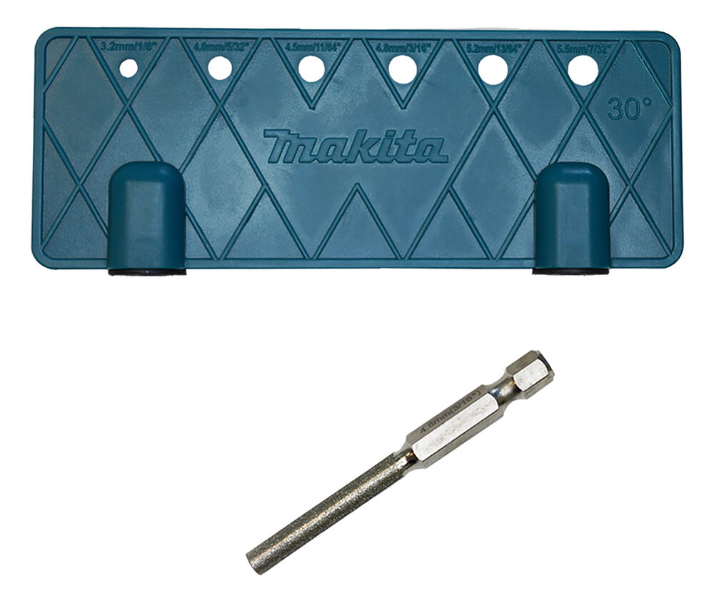 Makita Feilenbit 4,8 mm + Winkelplatte