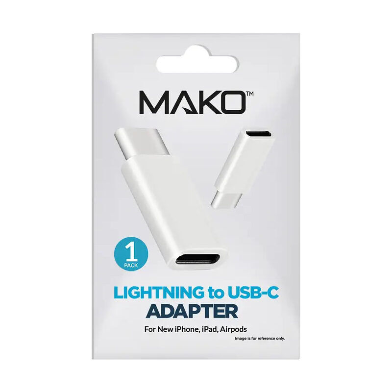 Eiger Adapter Lightning auf USB-C ws (weiß)