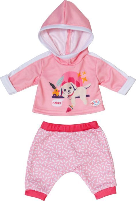 Zapf BABY born Jogginganzug Hund 43cm 837313