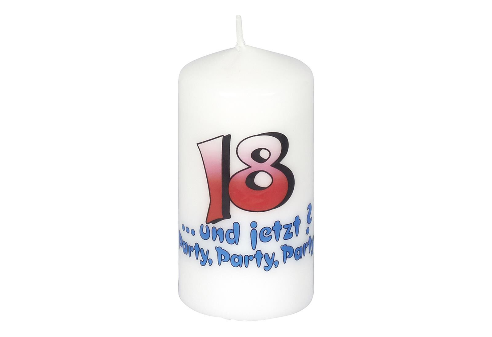 Geburtstagskerze 18