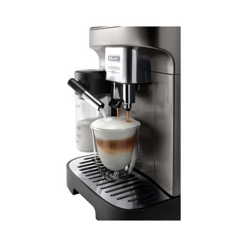 DELONGHI Kaffeevollautomat 2T. 1.8 Liter 15bar TFT-Disp Milchbeh. titan-sw ECAM 290.81.TB