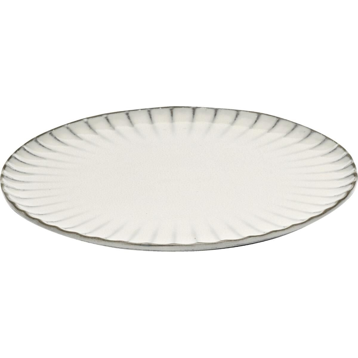 SERAX Inku Teller L Inku White, ø: 240 mm