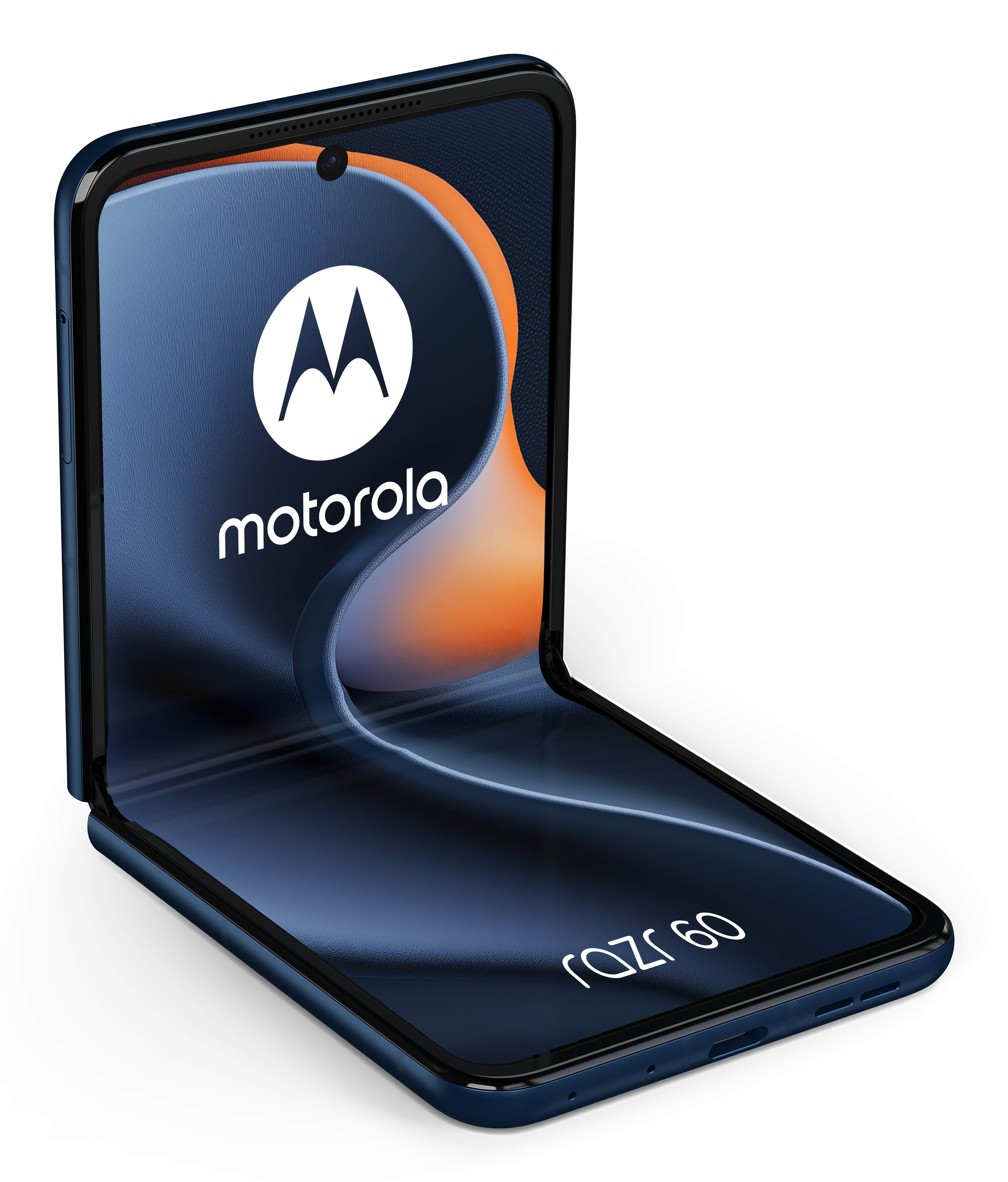 Motorola Solutions Motorola razr 60, 17,5 cm (6.9"), 8 GB, 256 GB, 50 MP, Android 15, Blau