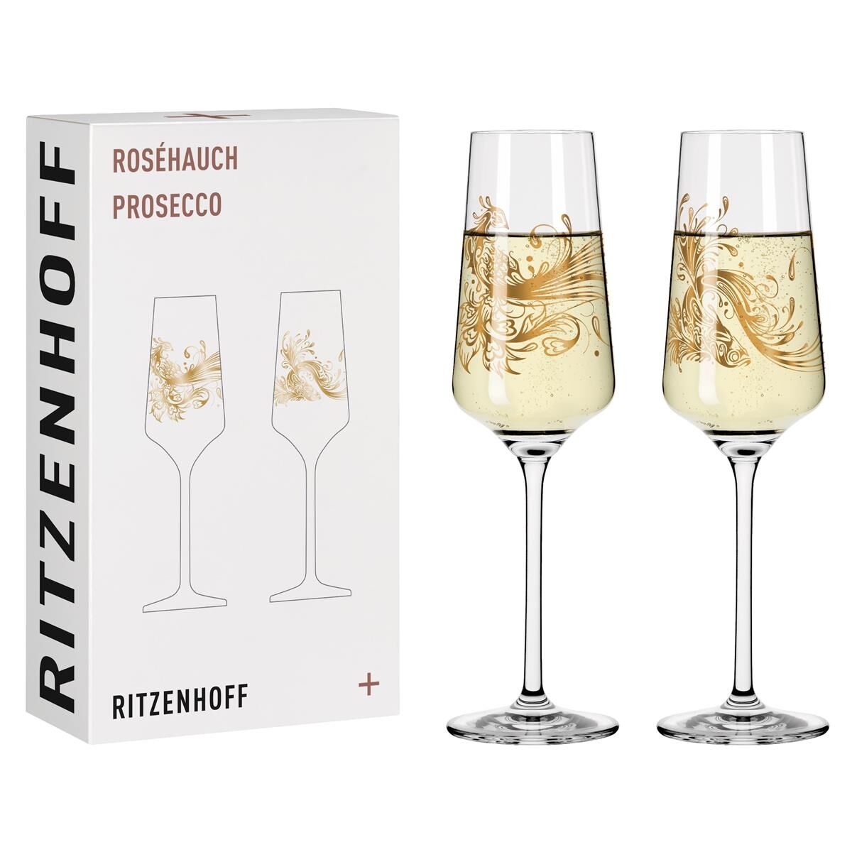 Ritzenhoff Proseccogläser Set Roséhauch Prosecco 2er-Set 001