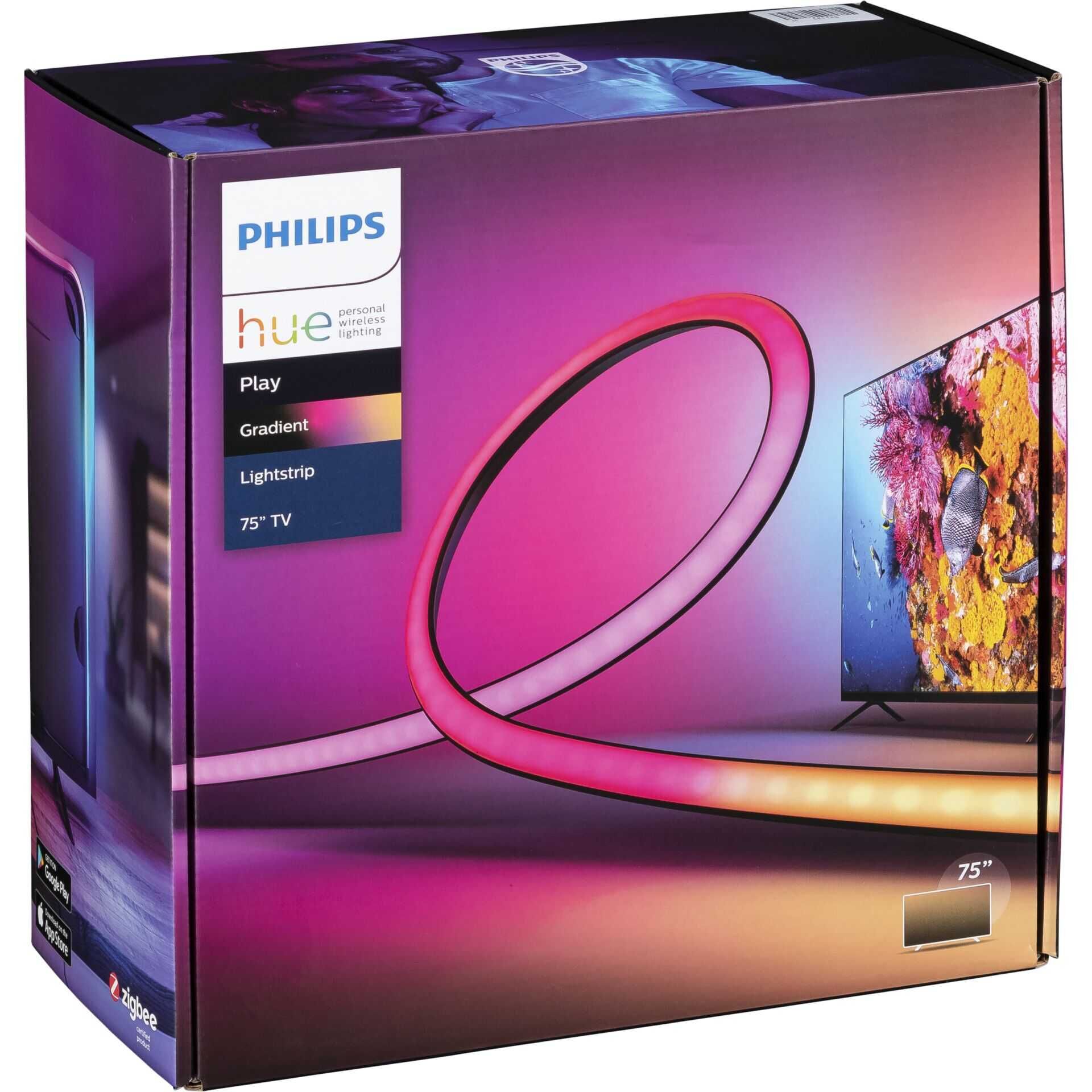 Philips Hue Play Gradient LED Lightstrip TV 75 Zoll