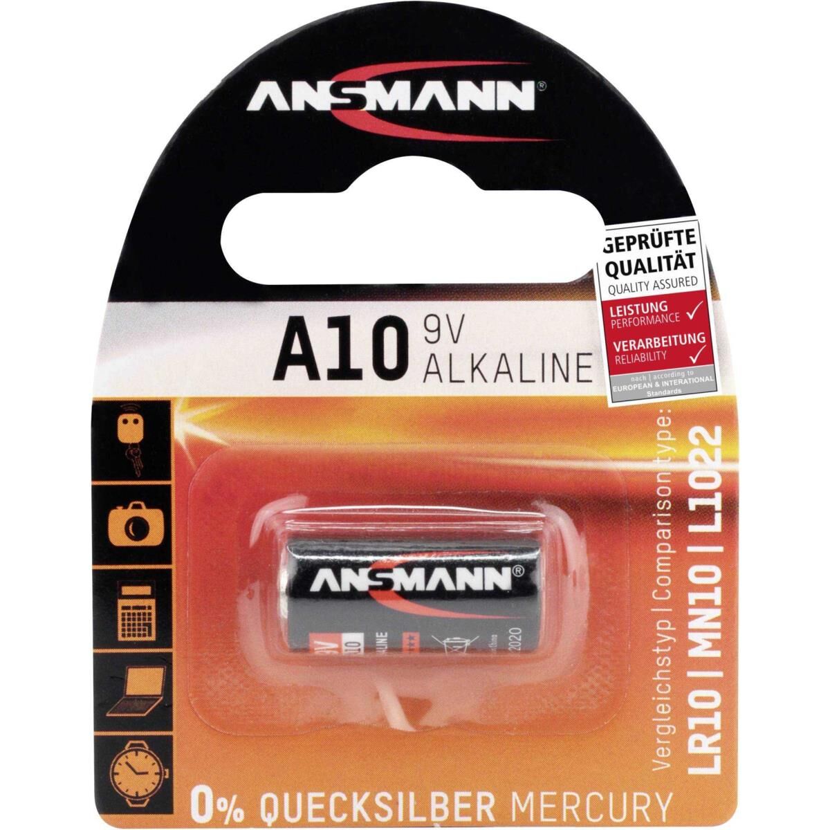 ANSMANN - Batterie 10A - Alkalisch
