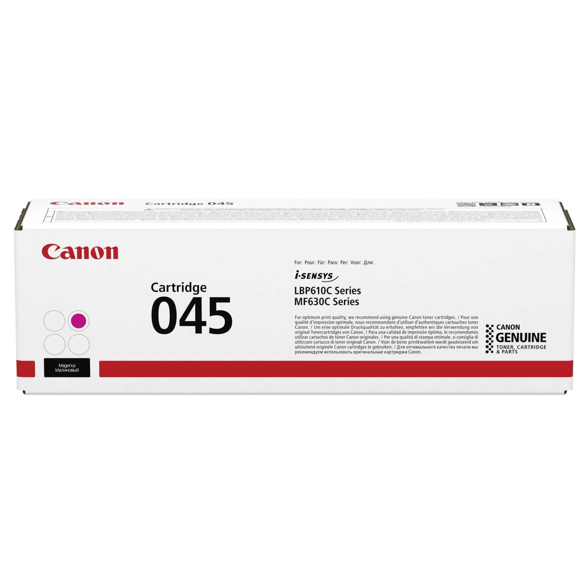 Canon 045 - Magenta - original - Tonerpatrone - für ImageCLASS LBP612Cdw, MF632Cdw, MF634Cdw