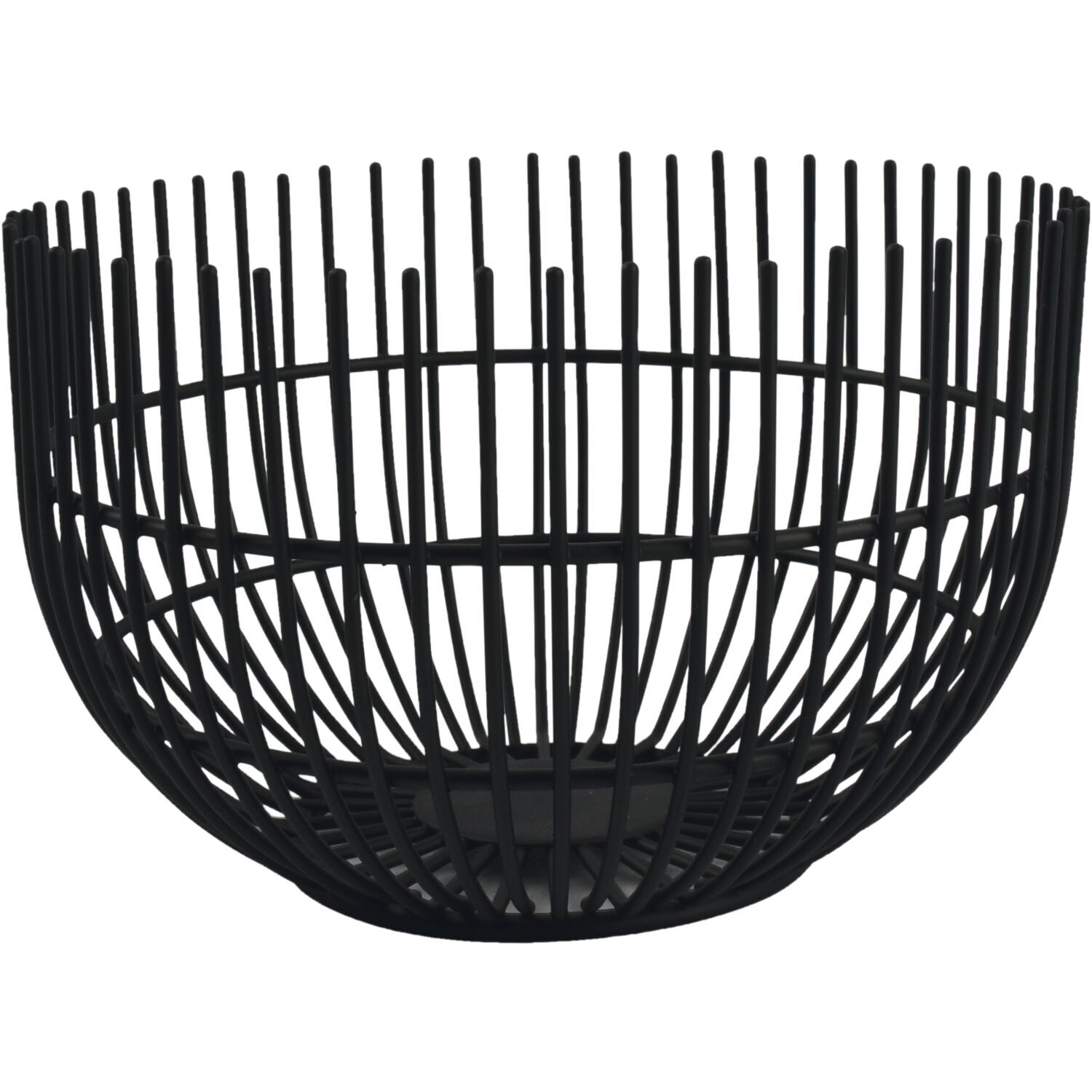 FINE 2 DINE Iris Drahtkorb, Höhe: 95 mm, ø: 150 mm, schwarz